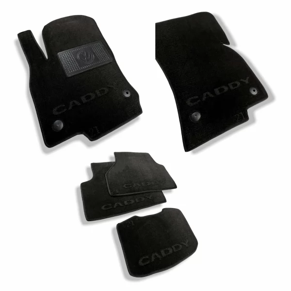 Килимки салону текстильні VW (ФольксВаген) Caddy (2021>) (4 дв.)