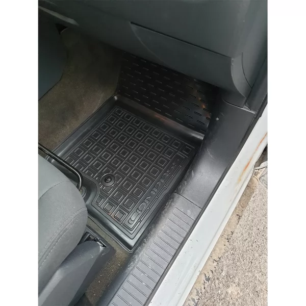 Килимки салону поліуретанові  JEEP (Джип) Compass (2011-2016) Var.2 (Водійський килим з 2 фіксаторами) - 3