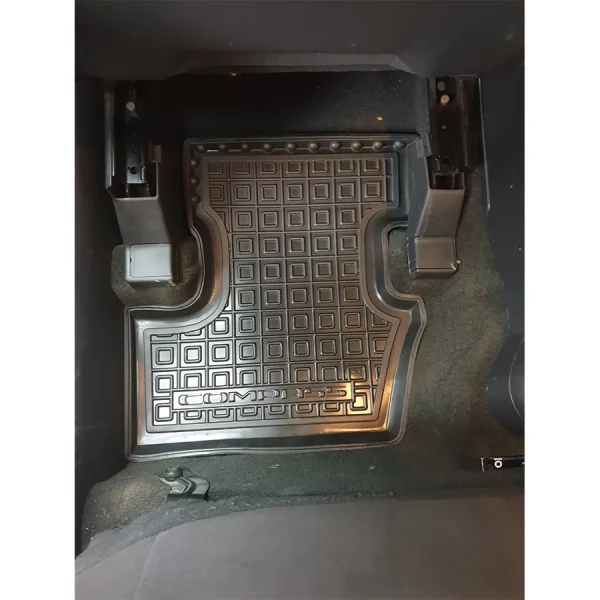 Килимки салону поліуретанові  JEEP (Джип) Compass (2011-2016) Var.2 (Водійський килим з 2 фіксаторами) - 6