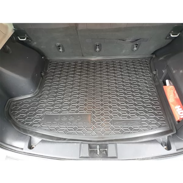 Polyurethane trunk mats JEEP Compass (2011-2016) Var.2  - 1