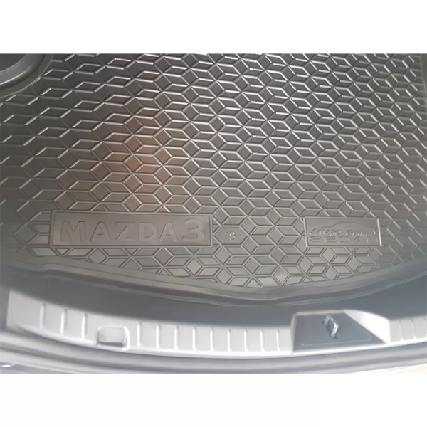 Килимки багажнику поліуретанові седан MAZDA (Мазда) M 3 (2019>) - 4