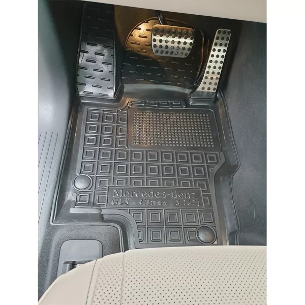 Килимки салону поліуретанові MERCEDES (Мерседес) GLS- class (X 167) (7місць) (2019>)