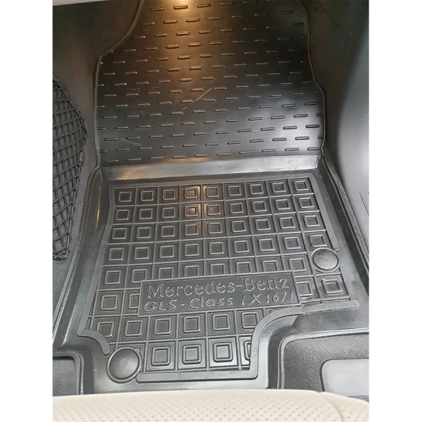 Килимки салону поліуретанові MERCEDES (Мерседес) GLS- class (X 167) (7місць) (2019>) - 3