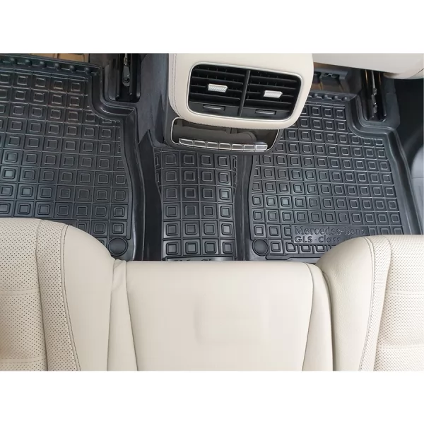 Килимки салону поліуретанові MERCEDES (Мерседес) GLS- class (X 167) (7місць) (2019>) - 8