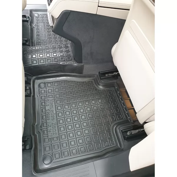 Килимки салону поліуретанові MERCEDES (Мерседес) GLS- class (X 167) (7місць) (2019>) - 9