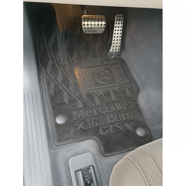 Килимки салону текстильні MERCEDES (Мерседес) GLS- class (X 167) (7місць) (2019>)