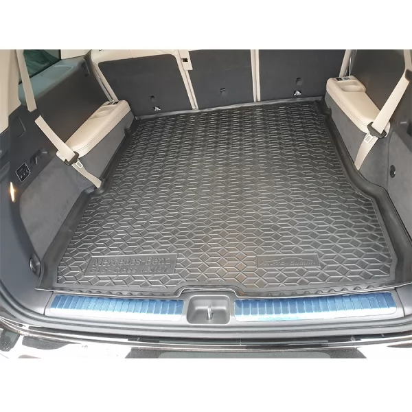 Килимки багажнику поліуретанові б MERCEDES (Мерседес) GLS- class (X 167) (7місць) (2019>) - 5