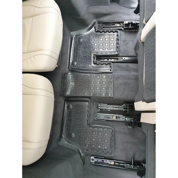 Килимки салону поліуретанові 3-й ряд MERCEDES (Мерседес) GLS- class (X 167) (7місць) (2019>)