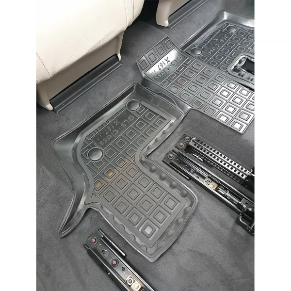 Килимки салону поліуретанові 3-й ряд MERCEDES (Мерседес) GLS- class (X 167) (7місць) (2019>) - 1