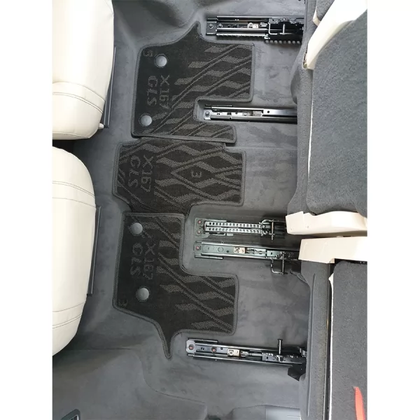 Килимки салону текстильні 3-й ряд MERCEDES (Мерседес) GLS- class (X 167) (7місць) (2019>) - 2