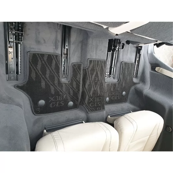 Килимки салону текстильні 3-й ряд MERCEDES (Мерседес) GLS- class (X 167) (7місць) (2019>) - 4