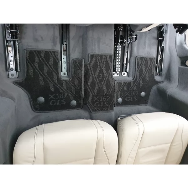 Килимки салону текстильні 3-й ряд MERCEDES (Мерседес) GLS- class (X 167) (7місць) (2019>) - 5