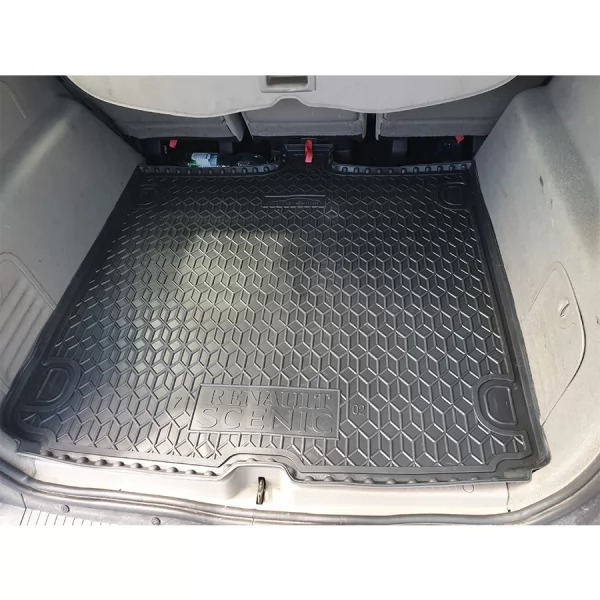 Килимки багажнику поліуретанові 7 місць RENAULT (Рено) Scenic II (2003>) - 1