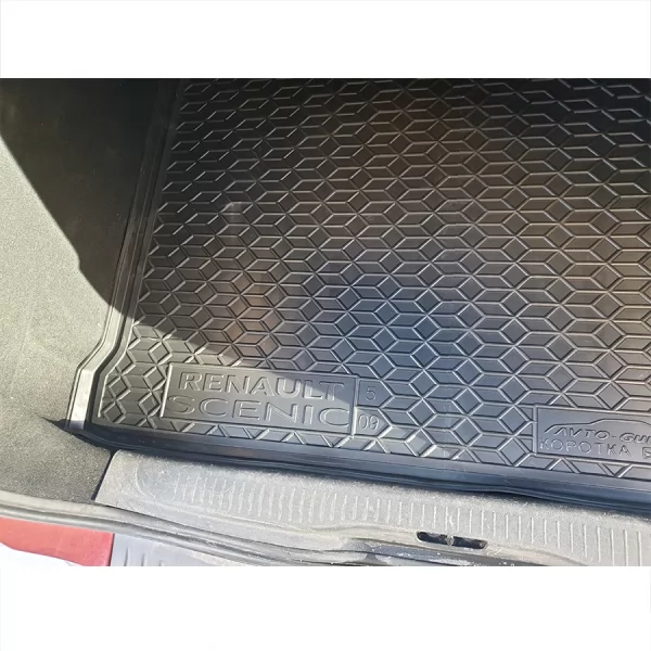 Polyurethane trunk mats 5 seats RENAULT Scenic III (2009>) - 4