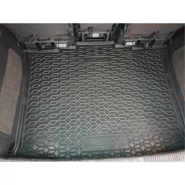 Килимки багажнику поліуретанові SKODA (Шкода) Roomster - 1