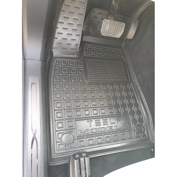 Килимки салону поліуретанові TESLA (Тесла) Model X (2015-2021) (7 місць)