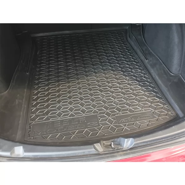 Килимки багажнику поліуретанові задній TESLA (Тесла) Model 3 (2017-2022)