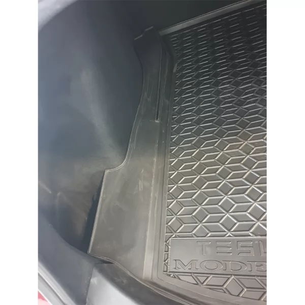 Килимки багажнику поліуретанові задній TESLA (Тесла) Model 3 (2017-2022) - 4