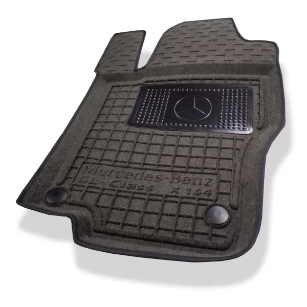 Килимки салону Hybrid чорні MERCEDES (Мерседес) GL - class (X164) (2006-2012)
