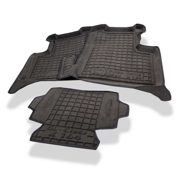 Килимки салону Hybrid чорні MERCEDES (Мерседес) GL - class (X164) (2006-2012) - 2