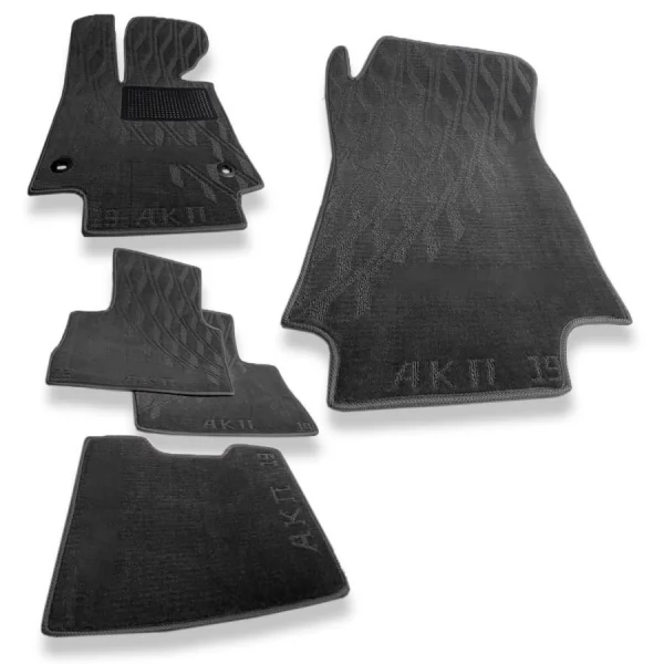 Килимки салону текстильні TOYOTA (Тойота) RAV-4 V (2018>) (ДВЗ / АКП )