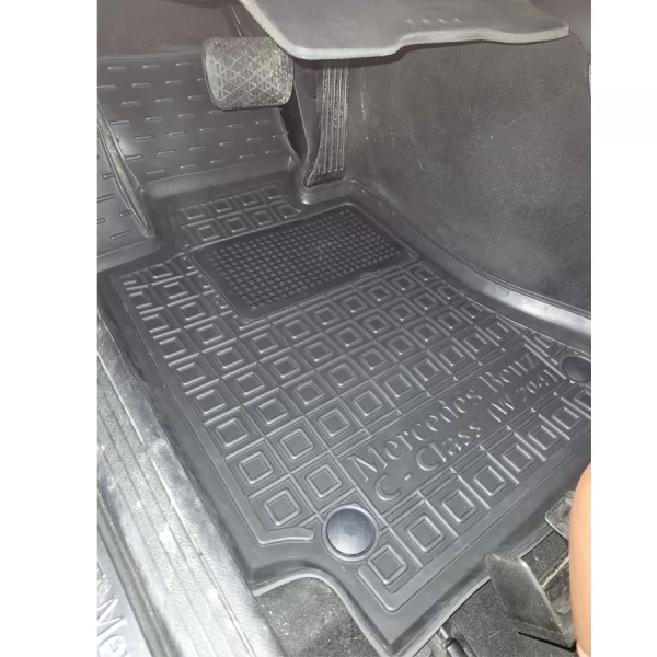 Килимки салону поліуретанові  MERCEDES (Мерседес) C - class (W204) (2007>)