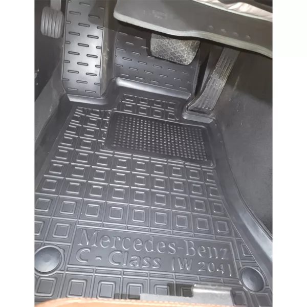 Polyurethane interior mats MERCEDES C - class (W204) (2007>) - 2