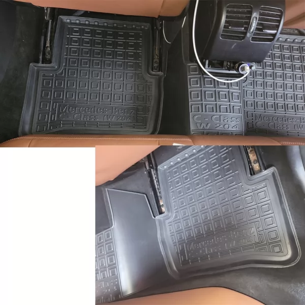 Polyurethane interior mats MERCEDES C - class (W204) (2007>) - 8