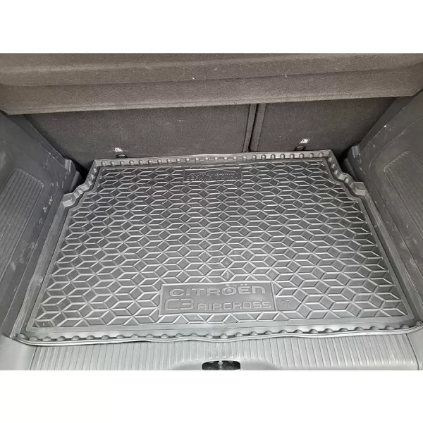 Polyurethane trunk mats (ts) CITROЁN C-3 Aircross (2017>) - 1