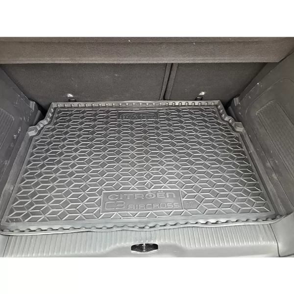 Polyurethane trunk mats (ts) CITROЁN C-3 Aircross (2017>) - 4