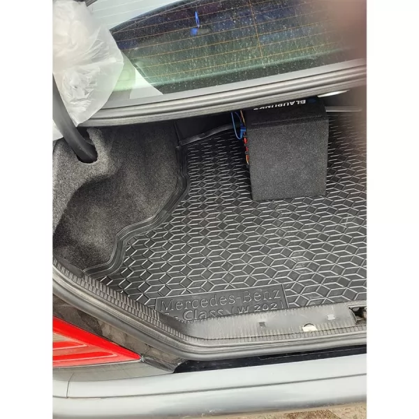 Polyurethane trunk mats MERCEDES C - class (W202) (1993-2000) - 1