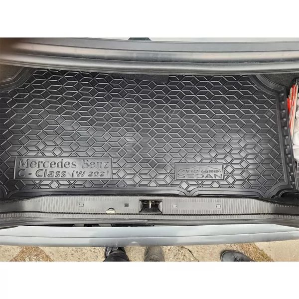 Polyurethane trunk mats MERCEDES C - class (W202) (1993-2000) - 2