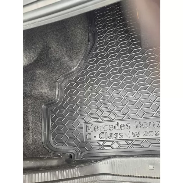 Polyurethane trunk mats MERCEDES C - class (W202) (1993-2000) - 6