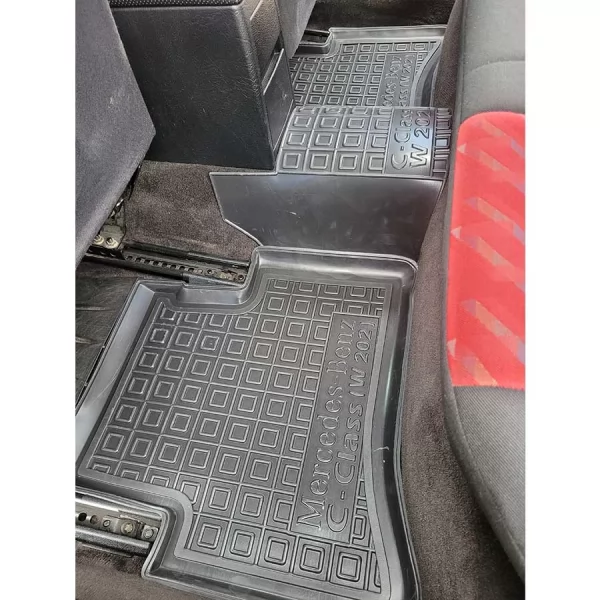 Polyurethane interior mats MERCEDES C - class (W202) (1993-2000) - 7