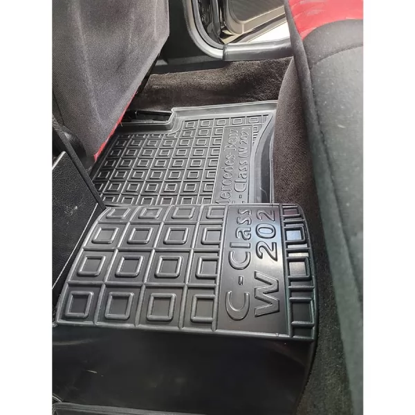 Polyurethane interior mats MERCEDES C - class (W202) (1993-2000) - 8