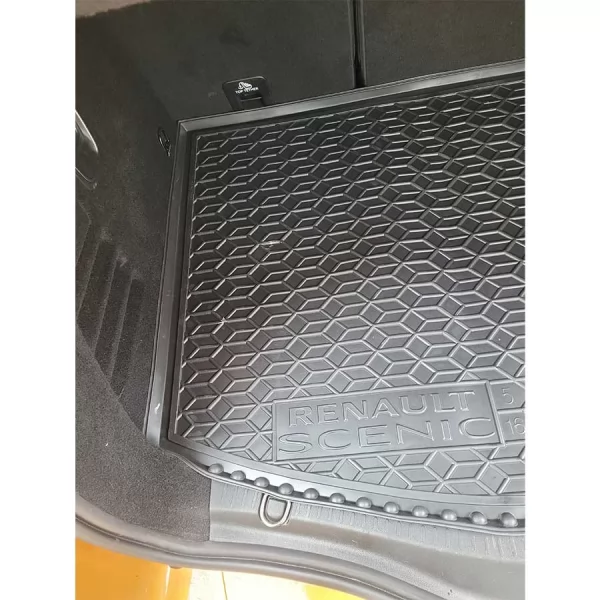 Polyurethane trunk mats RENAULT Scenic IV (2016>) - 2