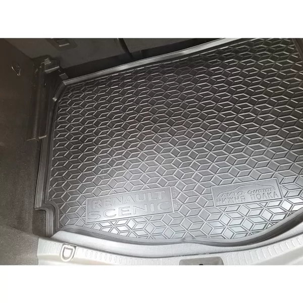 Polyurethane trunk mats RENAULT Scenic IV (2016>) - 7