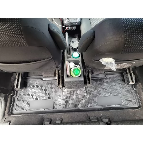 Килимки салону поліуретанові TOYOTA (Тойота) Corolla Verso (2004-2009) (7місць) - 9