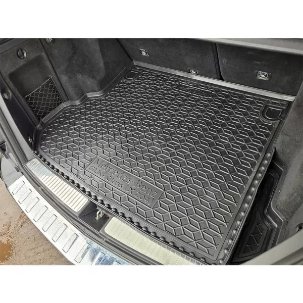 Килимки багажнику поліуретанові MERCEDES (Мерседес) GLK - class (X204) (2008-2015) - 7