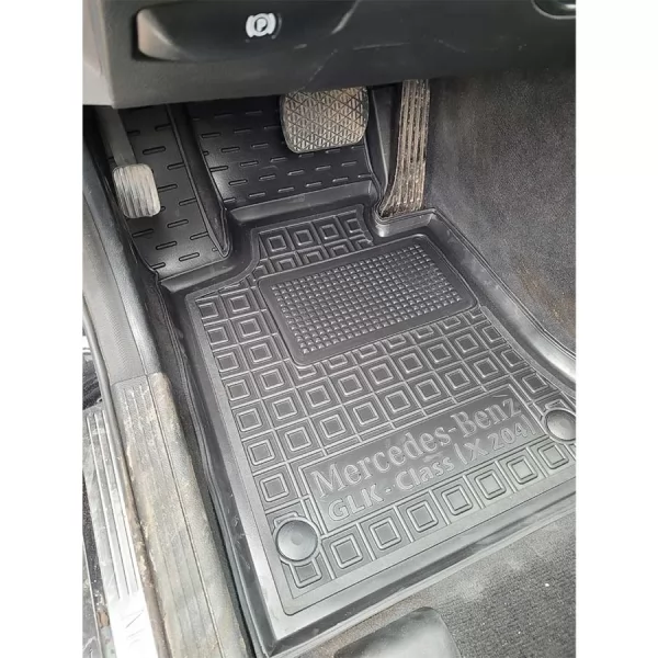 Килимки салону поліуретанові MERCEDES (Мерседес) GLK - class (X204) (2008-2015)