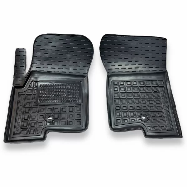 1_Килимки салону поліуретанові JEEP (Джип) Compass (2011-2016) Var.2 (Водійський килим з 2 фіксаторами) - 1