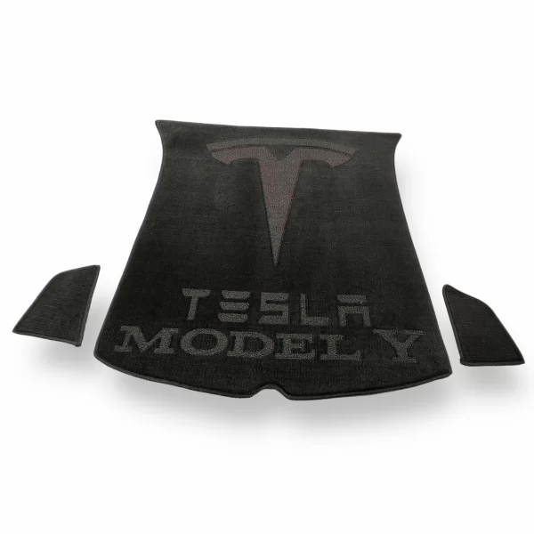 Килимки багажнику текстильні TESLA (Тесла) Model Y №1 - 2