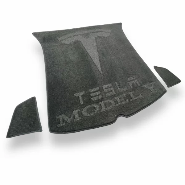 Килимки багажнику текстильні TESLA (Тесла) Model Y №1 - 3
