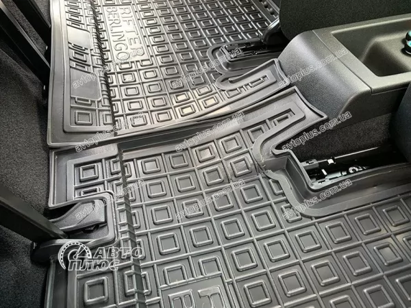 Килимки салону поліуретанові CITROЁN (Сітроен) Berlingo (2019>) №1 (з підлокітником) - 5