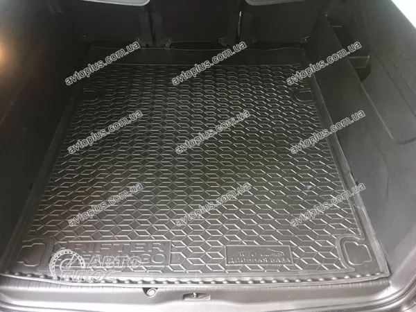 Килимки багажнику поліуретанові CITROЁN (Сітроен) Berlingo (2019>) №1 (з підлокітником) - 2