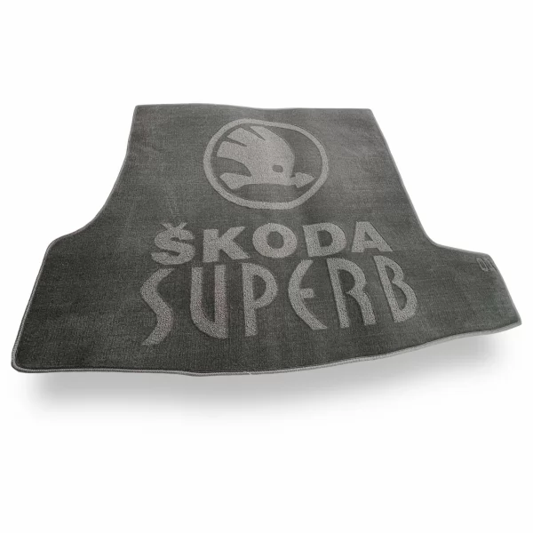 Килимки багажнику текстильні SKODA (Шкода) SuperB (>2008) - 4