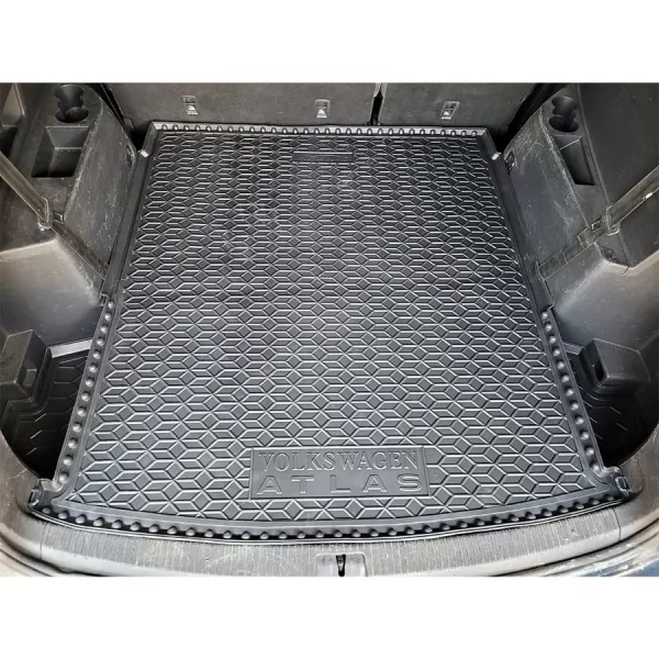 Килимки багажнику поліуретанові (7 місць) (повнорозмір.) VW (ФольксВаген) Atlas (2016-2020) - 1