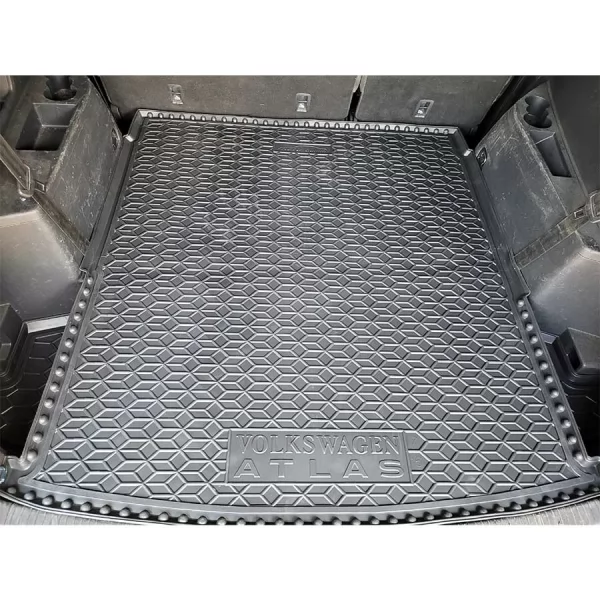 Килимки багажнику поліуретанові (7 місць) (повнорозмір.) VW (ФольксВаген) Atlas (2016-2020) - 2
