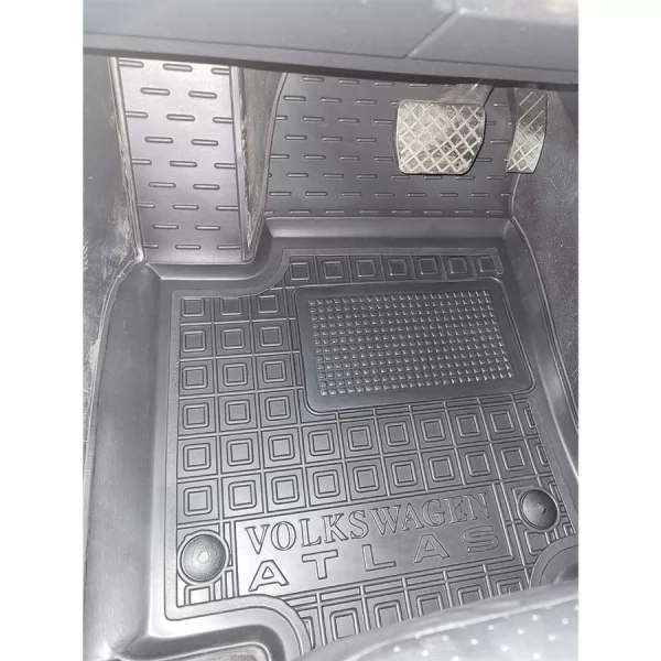 Килимки салону поліуретанові  VW (ФольксВаген) Atlas (2016-2020) - 1