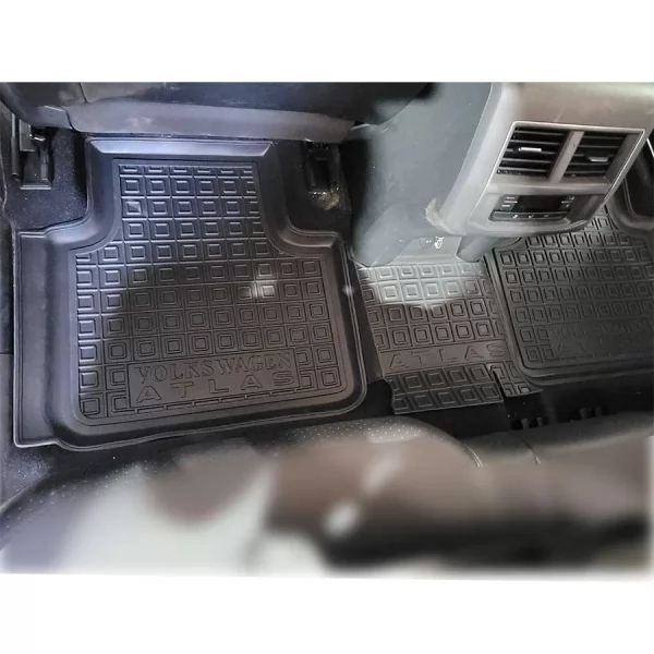 Килимки салону поліуретанові  VW (ФольксВаген) Atlas (2016-2020) - 8